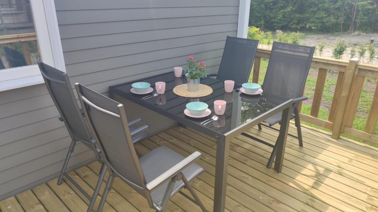 Mobilheim Herz Lauwersoog - Chalet Robbengat Екстериор снимка